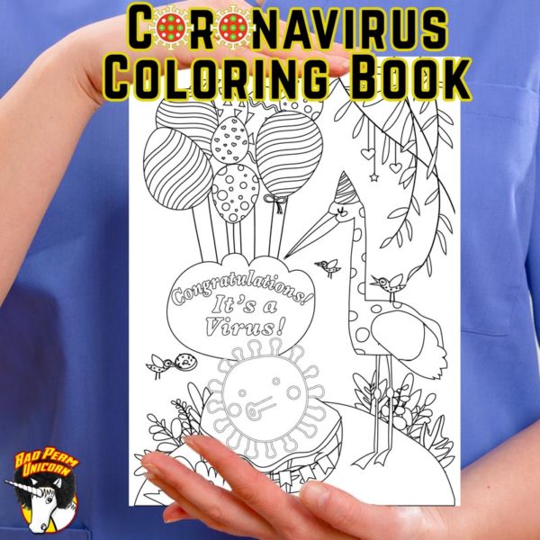 Coronavirus Coloring Book