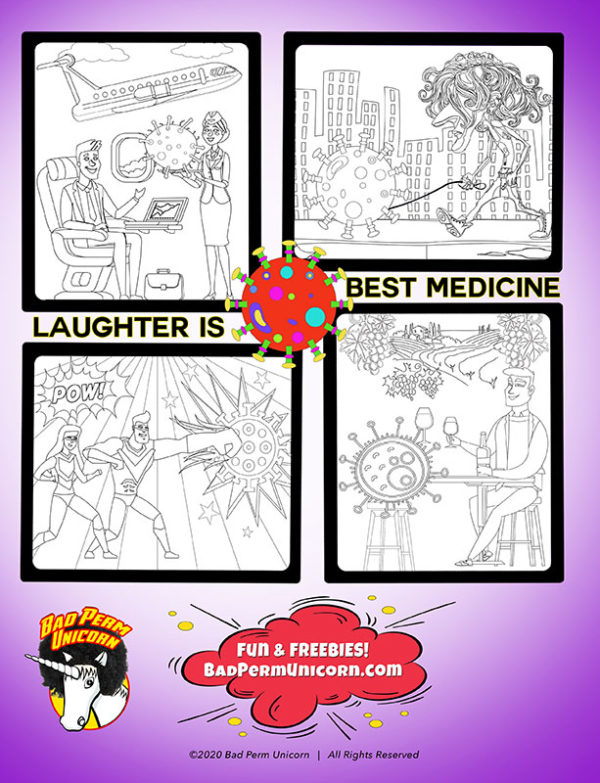 Coronavirus Coloring Book