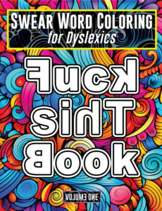 Swear Word Coloring for Dyslexia-Front