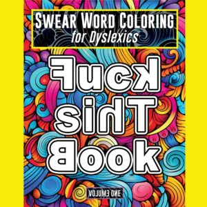 Swear Word Coloring for Dyslexia-Front